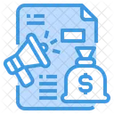 Marketing Report  Icon