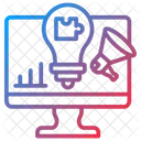 Marketing Solution  Icon
