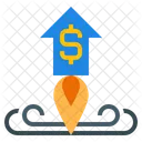 Speed Money Growth Startup Dollar Business Marketing Icon