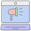 Marketing Strategy Lineal Color Icon Icon
