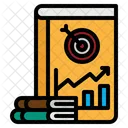 Book Business Graph Icon