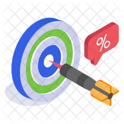 Marketing Target  Icon