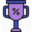 Trophy Award Discount Icon