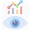Marketing Vision Eye Graph Icon