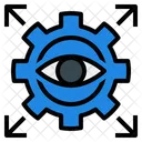 Vision Eye Gear Opportunity Business Marketing Growth Icon