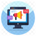 Mercadotecnia web  Icon