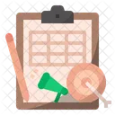 Marketingplanung  Symbol