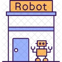 Marketplace Robot Shop Robot Store Icon
