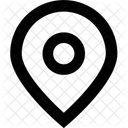 Markierung Standort Stecknadel Symbol