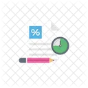 Marksheet Question Percentage Icon