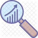 Markt Forschung Analyse Symbol