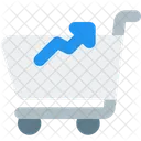 Marktwachstum Marktaufschwung Verlangsamung Symbol