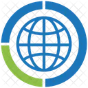 Marktanteil Analyse Diagramm Symbol