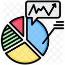 Marktdurchdringung Markt Statistik Symbol