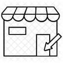 Markteintrittsstrategie Symbol