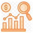 Marktanalyse Analytik Datenanalyse Symbol