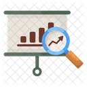 Datenanalyse Datendiagramm Geschaftsbericht Symbol