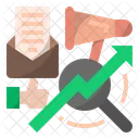 Marktforschung  Symbol