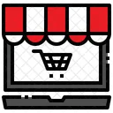 Online Einkaufen Computer Symbol