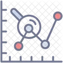 Marktprognose Aktienmarkt Fundamentalanalyse Icon