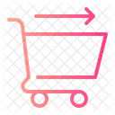 Markttrend Handel Und Einkaufen Einkaufswagen Symbol
