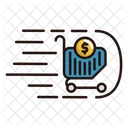 Markt Trends Shopping Symbol