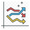 Marktprognose Aktienmarkt Fundamentalanalyse Icon