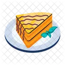 Marlenka Cake Honey Cake Layer Cake Icon