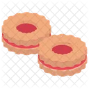 Marmeladenkekse Kekse Sandwichkekse Symbol