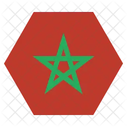 Maroc Flag Icône