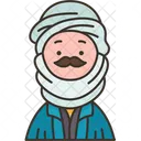 Marokkanischer Mann Muslimischer Mann Marokkaner Symbol