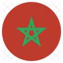 Marokko National Land Symbol