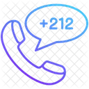 Marokko Land Code Symbol
