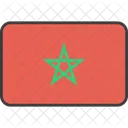 Marokko Afrika Land Symbol