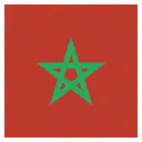Marokko National Land Symbol