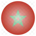 Marokko National Land Symbol