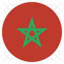 Marokko National Land Symbol