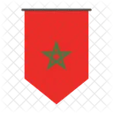 Marokko International Global Symbol