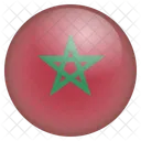 Marokko Flagge Symbol