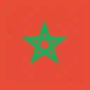Marokko Flagge Welt Symbol