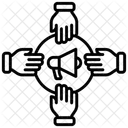 Collaboration de marque  Icône