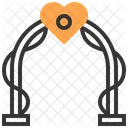 Marriage Gate Heart Icon