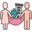 Marriage Property Asset Icon