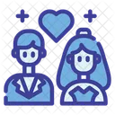 Marriage Wedding Couple Icon