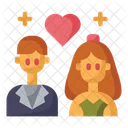 Marriage Wedding Couple Icon