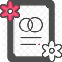 Marriage Invitation  Icon