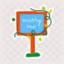 Marriage Proposal  Icon
