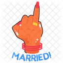 Romance Love Married Icon