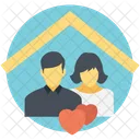 Married Couple Happy Icon