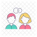 Married couple together  Icon